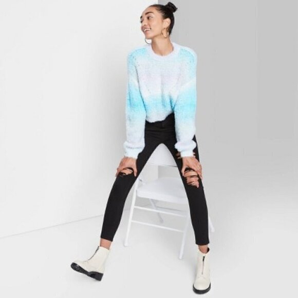 Spacedye Crewneck Pullover Sweater - Wild Fable - Picture 1 of 3